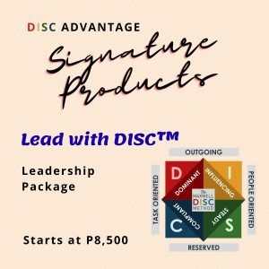 Signature Product:  Lead with DISC (Leadership Package)